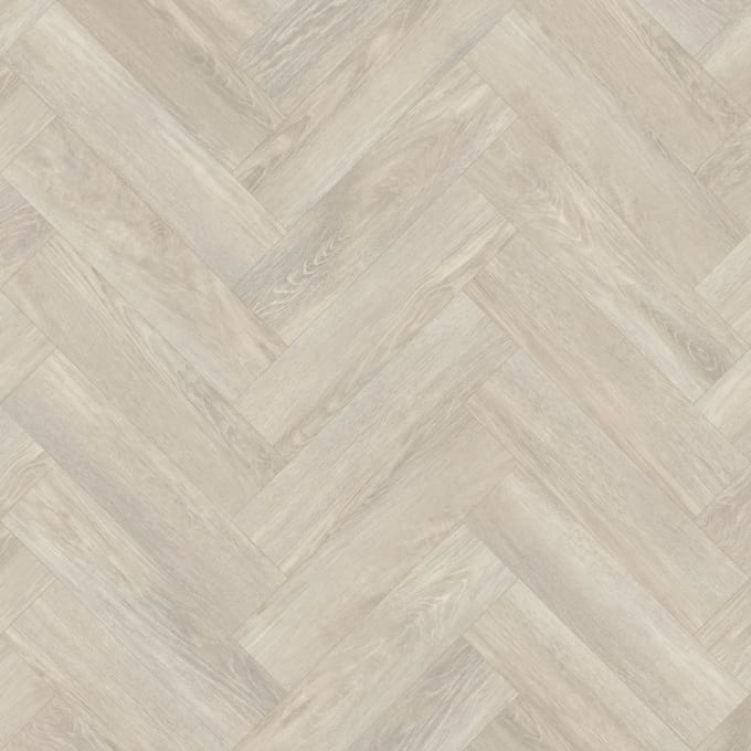 Dusted Oak in Large Parquet: LVT Design flooring by Amtico
